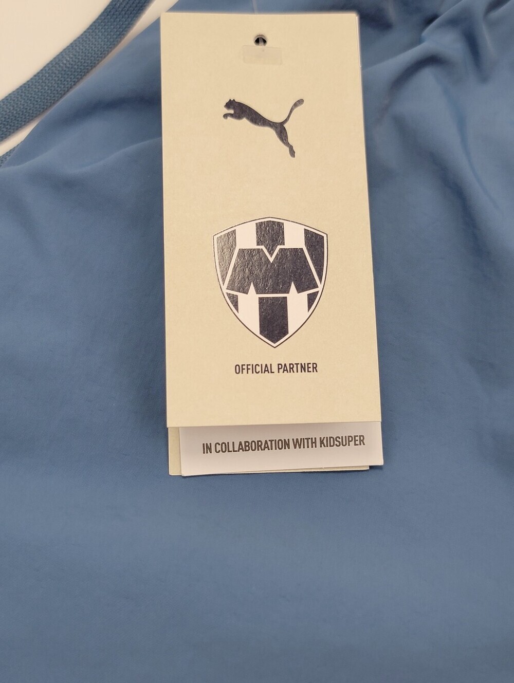 PUMA KidSuper CF Monterrey Travel Pants Mens Size Small Blue Liga MX $150 New - Picture 8 of 15